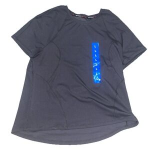NWT Women's Large SPYDER Active Rib Short Stretch Tee **XL**